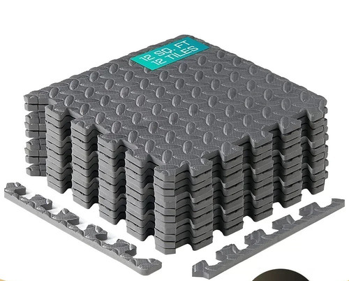 Puzzle fitness mat - puzzle,